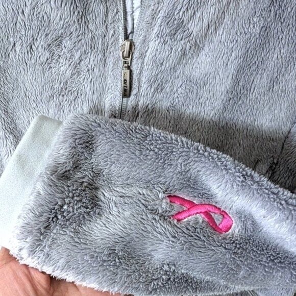 The North Face Women's Gray Fleece Jacket Size M - Picture 5 of 6